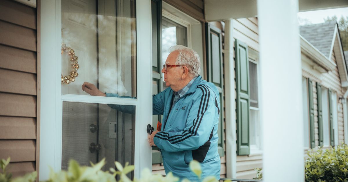 locksmith unlocking front door — Cliffside Park Locksmith